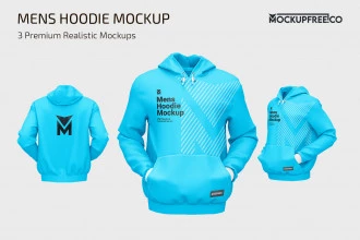 Men’s Hoodie Mockup