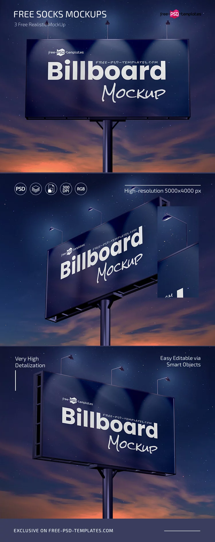 Free BILLBOARD mockup