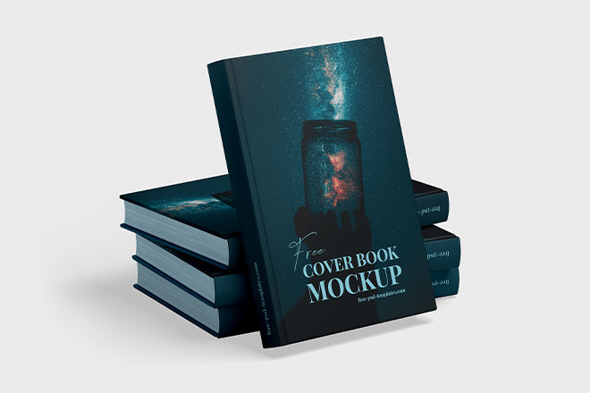 Free BOOK COVER MOCKUP – Free PSD Templates