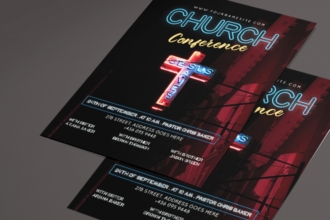Free Church PSD Flyer Template + Vector (.ai, .eps) Free Church PSD Flyer Template + Vector (.ai, .eps)