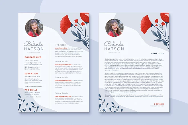 creative resume templates free download psd