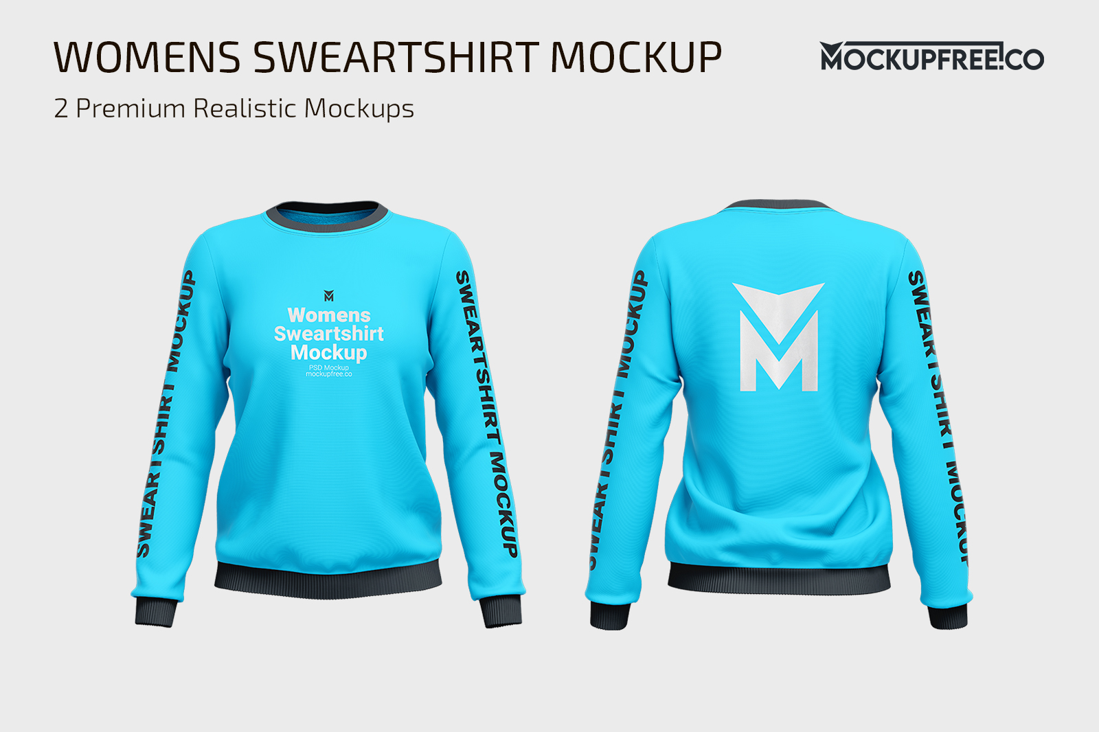 Crewneck Sweatshirt Mockup - Free Vectors & PSDs to Download