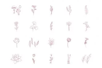 Free 20 Botanical Instagram Highligh Covers