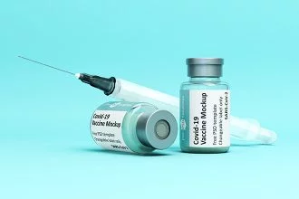 Free Vaccine Mockup PSD