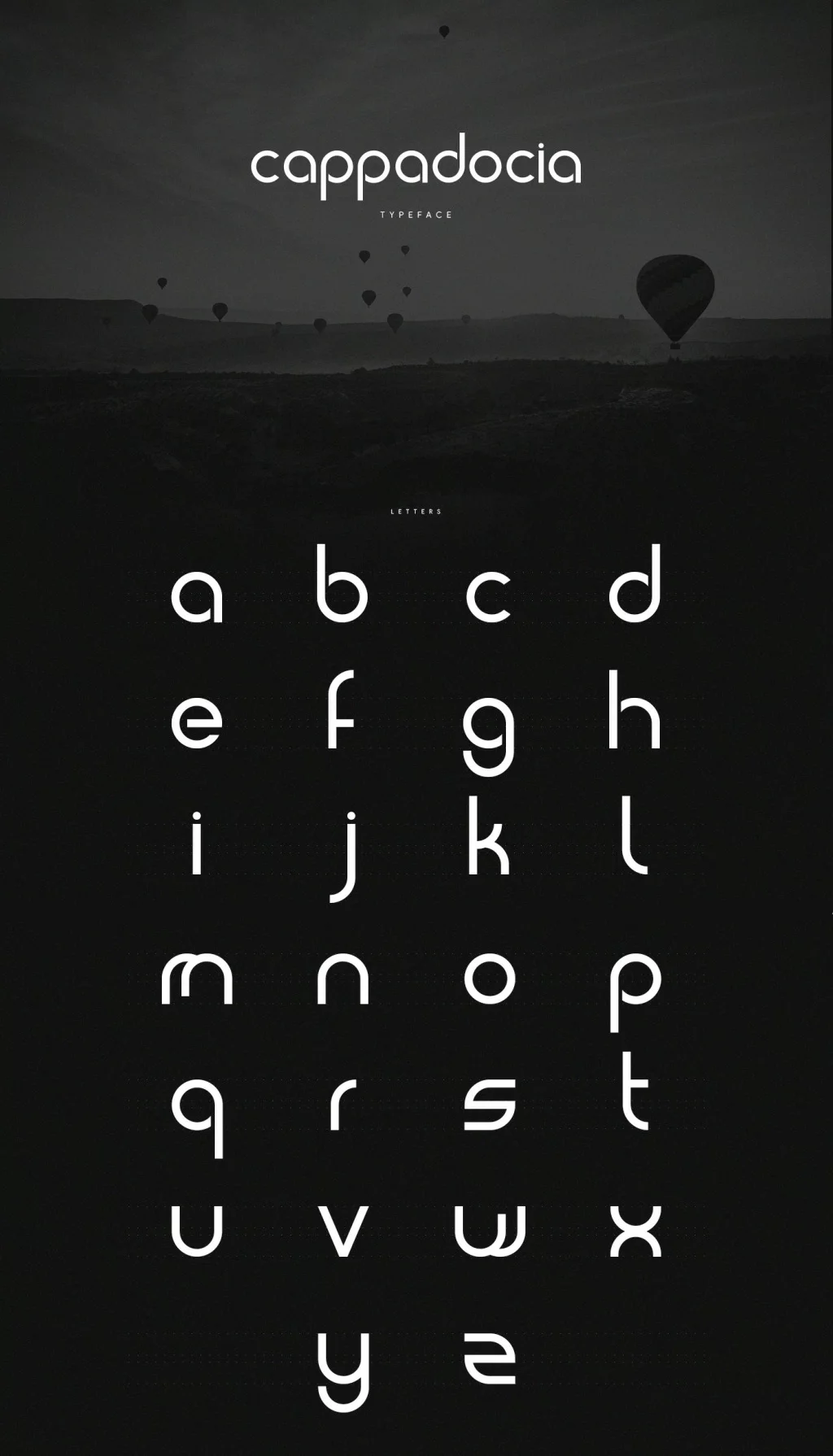 Free Cappadocia Typeface