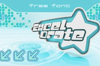 Excelorate – Free Y2K font