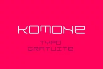 Free KOMONE Font