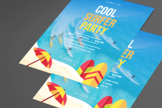Free Party Flyer PSD Free Party Flyer PSD