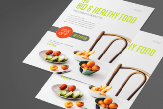 Free Food Flyer Template in PSD Free Food Flyer Template in PSD