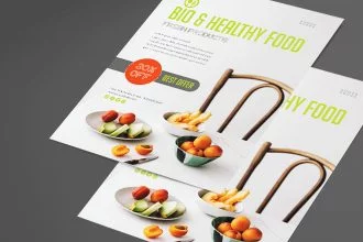 Free Food Flyer Template in PSD