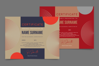 Free Gift Certificate PSD Free Gift Certificate PSD