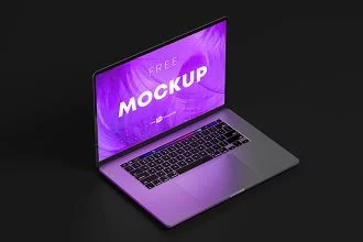 Free Mackbook pro mockup