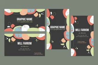 Free Business Card Template PSD