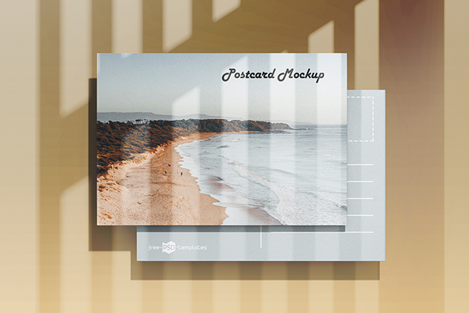 Download Free Postcard Mockup Psd Free Psd Templates