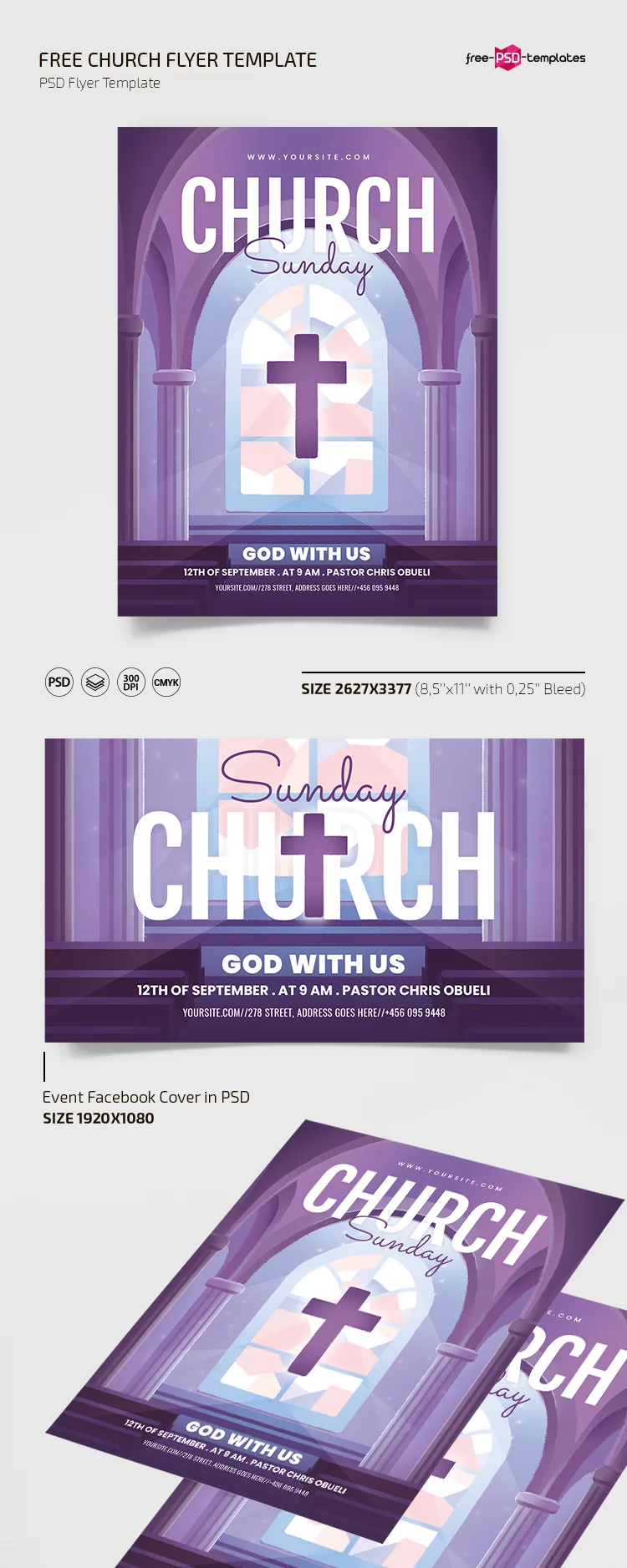 Free Church Flyer Template