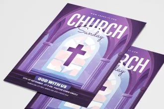 Free Church Flyer Template