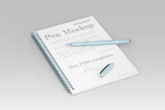 Free Pen Mockup