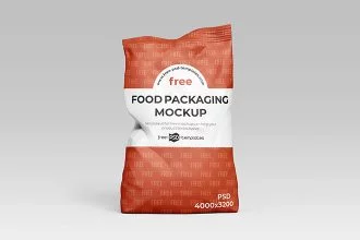 Free Food Packaging Mockup