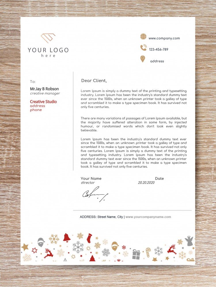 30 Best Free Letterhead Templates in Google Docs (2022)