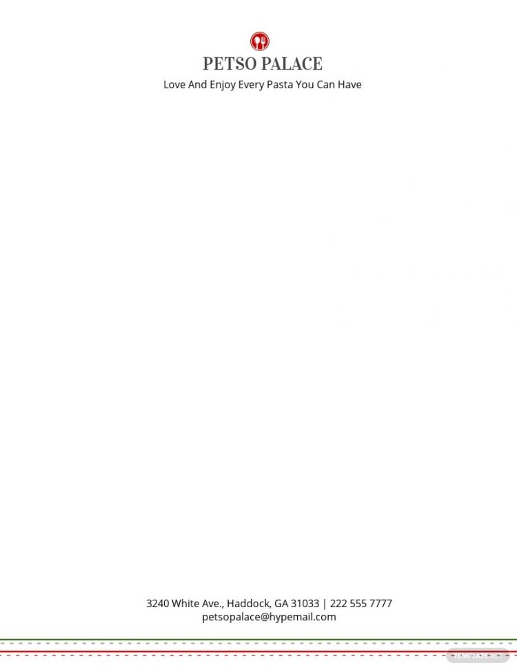 Google Letterhead Templates