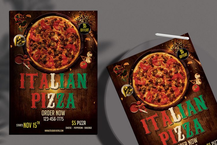 event flyer templates free download pizza tips