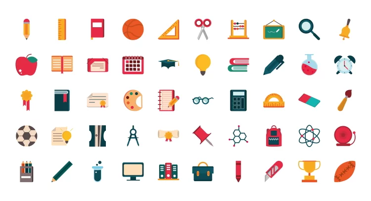 Text editor - Free education icons