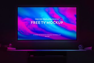 Free TV Mockup