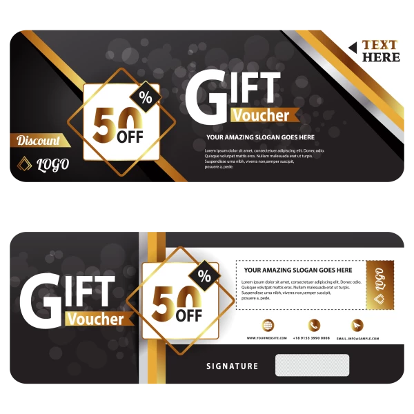 Gift Voucher Template - Free Vectors & PSDs to Download