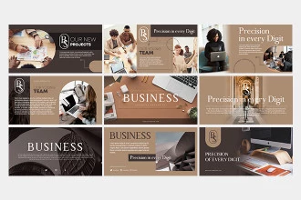 Free Business Facebook Banner Set