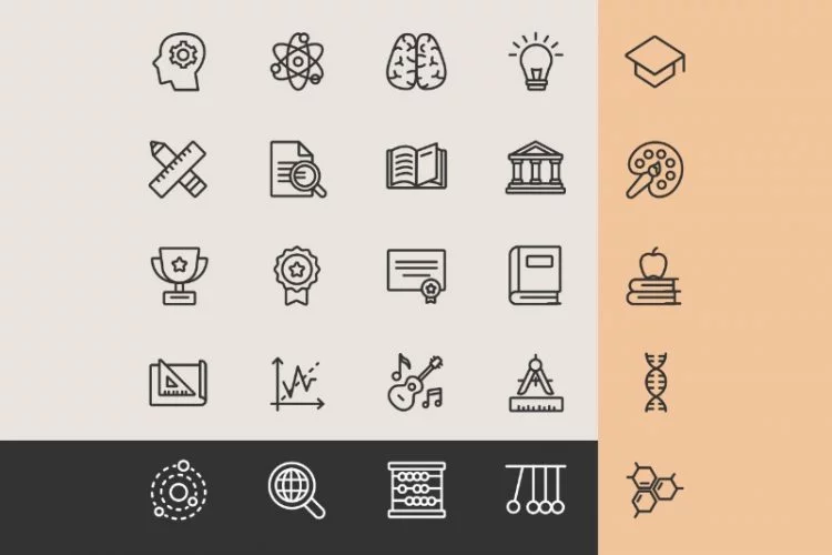 Catalog - Free education icons