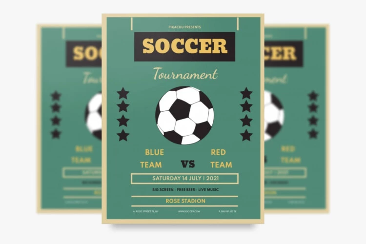 Soccer Tournament Free Flyer