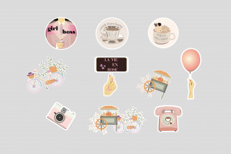 Free PNG Stickers Pack