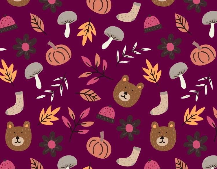 cute fall pattern