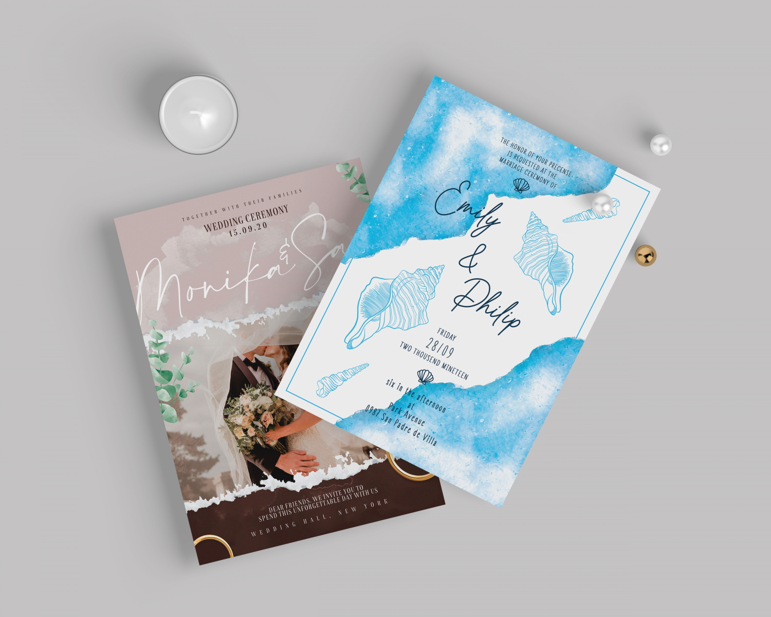 30+Best Free Wedding Invitation Templates in PSD – Free PSD Templates