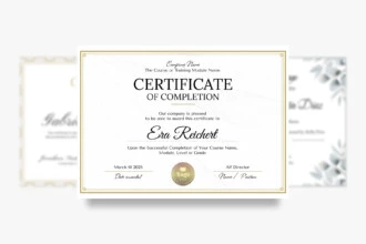20+ Awesome Free Certificate Templates in Google Docs