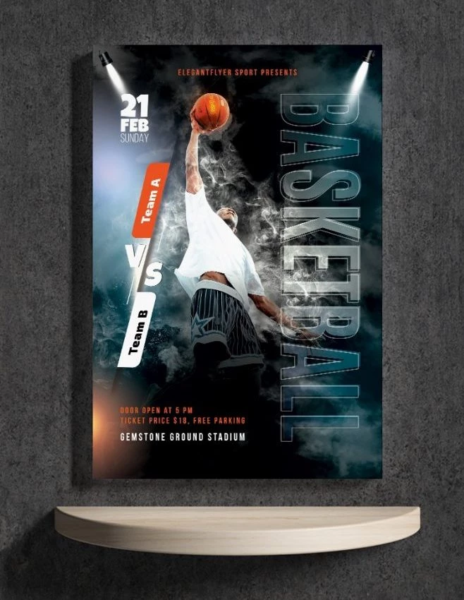 1000+ Free Basketball Flyer Templates (PSD) - by Elegantflyer