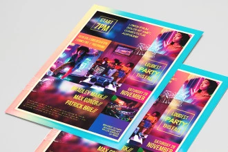 Free Club Flyer PSD Template