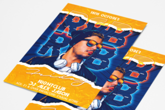 Free Dj Flyer PSD Template Free Dj Flyer PSD Template