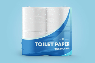 Free Toilet Paper Mockup Free Toilet Paper Mockup
