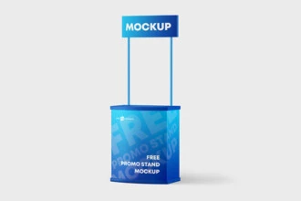 Free Promo Stand Mockup