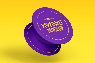 Free Popsocket Mockup Set