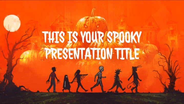 halloween google slides presentation