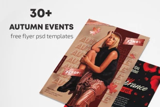 30+ Autumn Events Flyer Templates