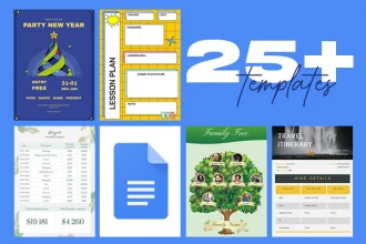 25+ Best Free Google Docs Templates to Organize Your Life