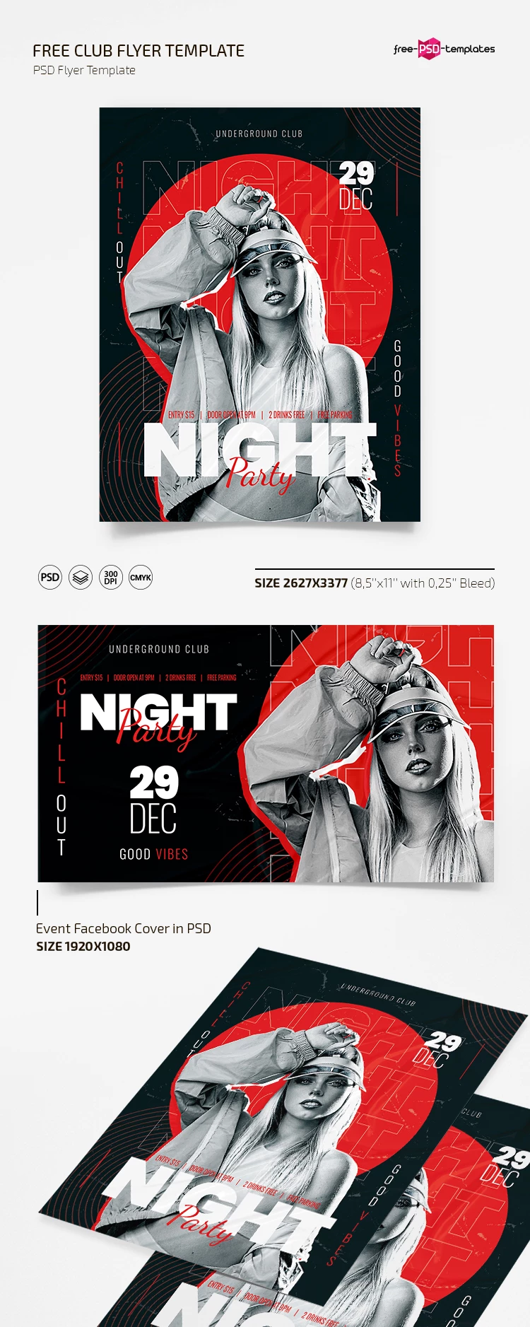 Free Club Flyer Template