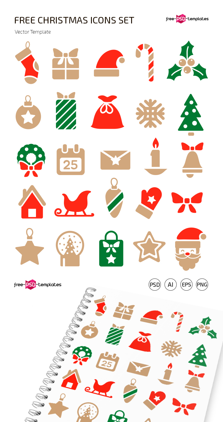 Pv Free Christmas Icons Set