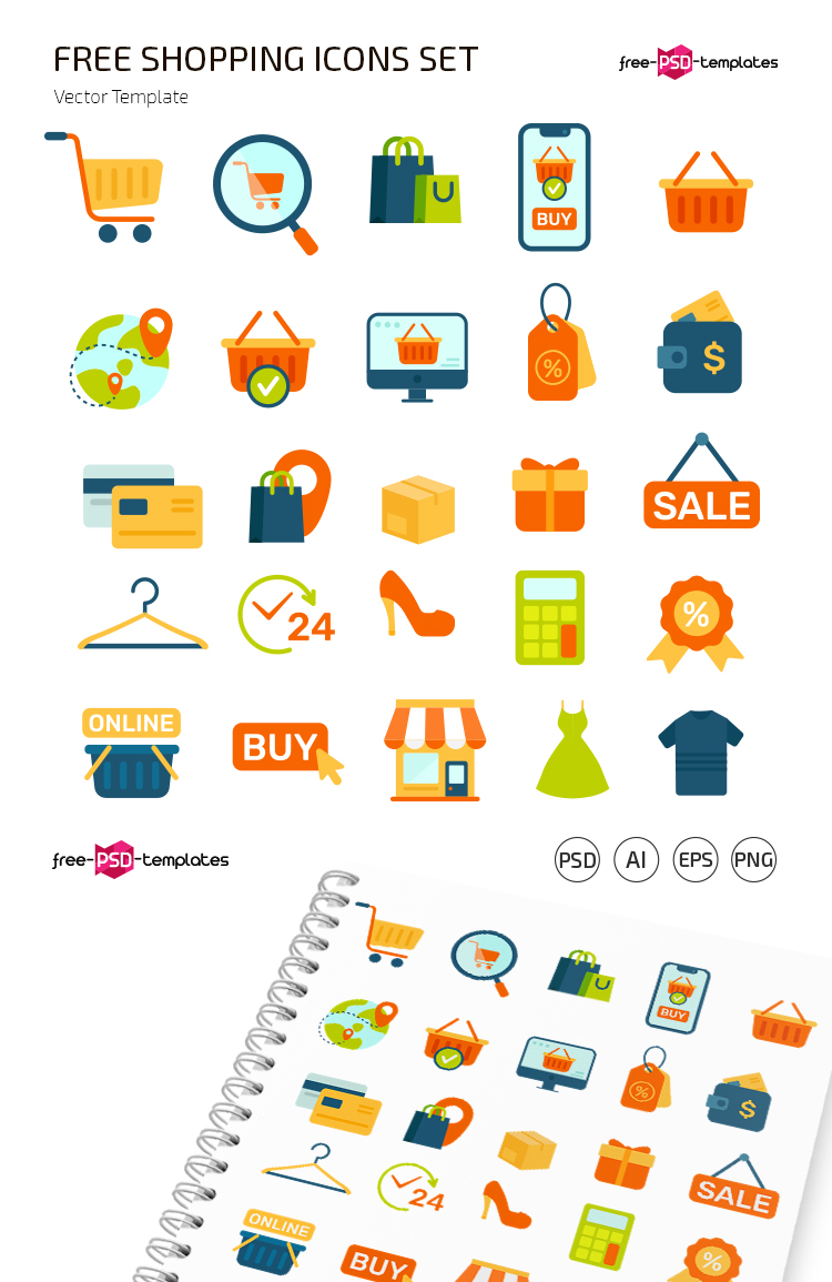 Pv Free Shopping Icons