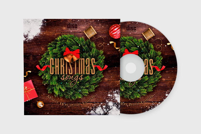 Christmas Premade Cover Art - Photoshop PSD