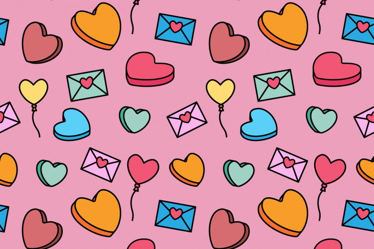 40 Free Valentine's Day Patterns | Free PSD Templates