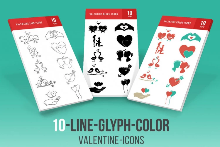 Valentine Icons